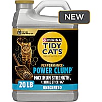 Purina Tidy Cats Performance Plus Power Clump Unscented Multi Cat Clumping Cat Litter