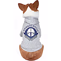 Fetch for Pets Star Wars for Pets The Mandalorian Dog Hoodie with Leash Attachment Hole Pet Outerwear for Dogs