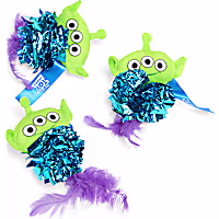 Disney Pixar + Petco Alien Crinkly Cat Toys