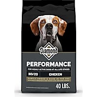 Diamond Performance All Life Stages 30/20 High Protein Formula for Highly Active, Hard Working & Athletic Dogs Dry Food