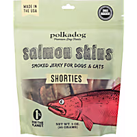 Polkadog Salmon Skins Jerky Dog Treats