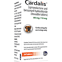 Cardalis Chewable Tablets 80 mg/10 mg