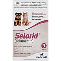 Selarid Puppy/Kitten Topical Solution (Generic) 0-5 lbs