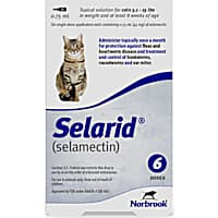 Selarid Feline Topical Solution (Generic) 5.1-15 lbs