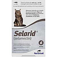 Selarid Feline Topical Solution (Generic) 15.1-22 lbs