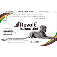 Revolt Canine Topical Solution for Dogs 85.1-130 lbs