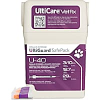 UltiMed U-40 Insulin Syringes Whole Unit Markings with Disposal Container 29G x 1/2" 3/10 cc