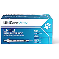UltiMed U-40 Insulin Syringes Whole Unit Markings, 29G x 1/2" 1/2 cc