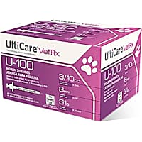 UltiMed U-100 Insulin Syringes 1/2 Unit Markings 31G x 5/16" 3/10 cc