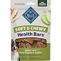 Blue Buffalo Soft & Chewy Health Bars Baked with Real Chicken & Apples Natural Dog Treats