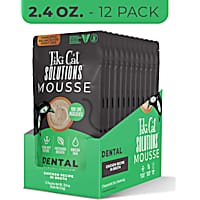 Tiki Cat Solutions Mousse, Dental, Chicken Recipe in Broth Cat Food