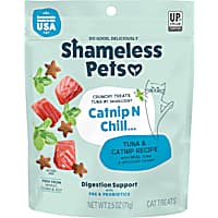 Shameless Pets Catnip N Chill Tuna & Catnip Recipe Crunchy Cat Treats