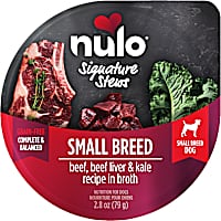 Nulo Signature Stews Small Breed Beef, Beef Liver & Kale Recipe for Dogs
