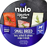 Nulo Signature Stews Small Breed Tuna, Pollock & Salmon Recipe for Dogs