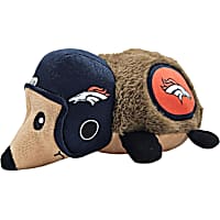 Pets First NFL Denver Broncos Plush Hedgehog Dog Toy