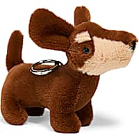 Petco Mini Plush Dog Keychain