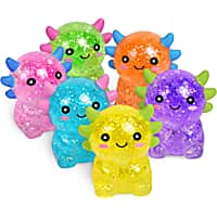 Petco Axolotl Glitter Squish Toy