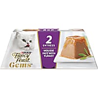 Purina Fancy Feast in Gravy With Turkey Gems Pate Mousse Wet Cat Food