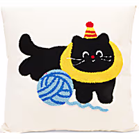 Petco Clown Cat Decorative Pillow