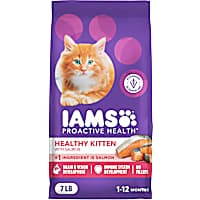 Iams ProActive Health Salmon Recipe Dry Kitten Food