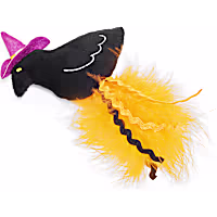 Petco Halloween Witch Raven Plush Cat Toy