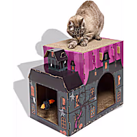 Petco Halloween Cat Scratch Haunted House