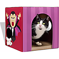 Petco Halloween Peekaboo Illusion Cat Scratch Box