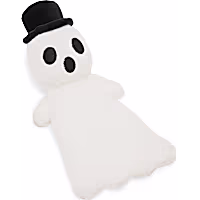 Petco Halloween Ghost Flattie Plush Dog Toy