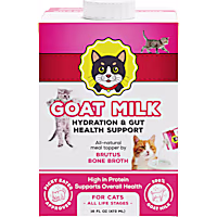 Brutus Bone Broths Goat Milk 100% Pure and Ready to Serve for Cats