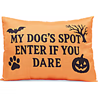 Petco Halloween Enter If You Dare Pet Pillow