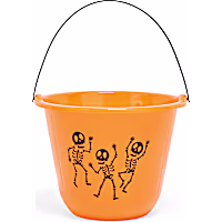 Petco Halloween Skeletons Trick-or-Treat Bucket