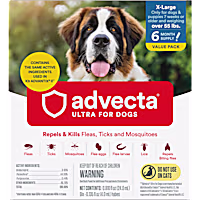 Advecta Ultra Flea & Tick Topical for X-Large Dogs