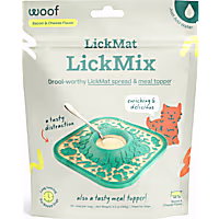 Woof Lickmix Bacon and Cheese Lickable Dog Treat