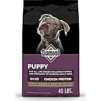 Diamond Puppy 31/20 High Protein Formula for All Life Stages Including Puppies and Pregnant & Nursing Adult Dogs Dry Food