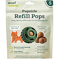 Woof Pupsicle Lickable Chicken and Peanut Butter Pop Refills Small Dog Treat
