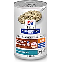Hill's Prescription Diet k/d + Derm Complete Rice & Egg Entree Wet Dog Food