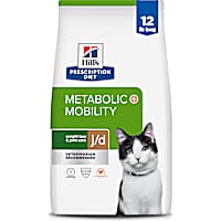 Hill's Prescription Diet Metabolic Weight + j/d Chicken Flavor Dry Cat Food