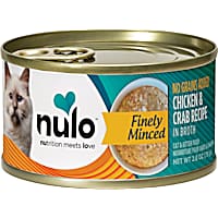 Nulo Finely Minced Chicken & Crab for Cat & Kitten