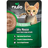 Nulo Silky Mousse Kitten Tuna & Duck Recipe for Kittens