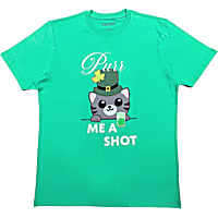 Zanden Purr Me A Shot Adult Unisex T-Shirt