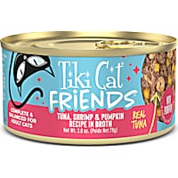 Tiki Cat Friends Tuna, Shrimp & Pumpkin Cat Food