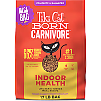 Tiki Cat Born Carnivore Chicken & Turkey Meal Indoor Health Dry Cat Food