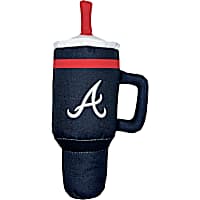 Pets First MLB Atlanta Braves Tumbler Dog Toy