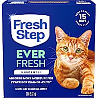Fresh Step Ever Fresh Unscented Multi Cat Clumping Litter