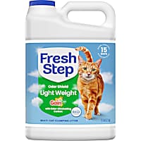 Fresh Step Odor Shield Light Weight Multi Cat Clumping Litter with Gain Scent