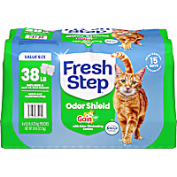 Fresh Step Odor Shield Multi Cat Clumping Litter with Gain Scent