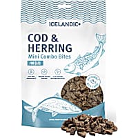 Icelandic+ Cod & Herring Mini Combo Bites Treats for Cats
