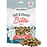 Icelandic+ Salmon & Cranberry Soft & Chewy Bites for Cats