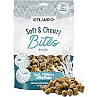 Icelandic+ Trout & Raspberry Soft & Chewy Bites for Cats