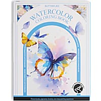 Petco Butterflies Watercolor Coloring Book Set